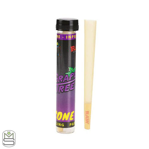 RAW x Grape Tree Terpene-Infused King Size Cone
