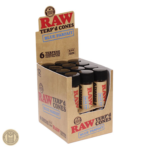RAW Terp’d Cones 1 1/4 - Blue Parfait